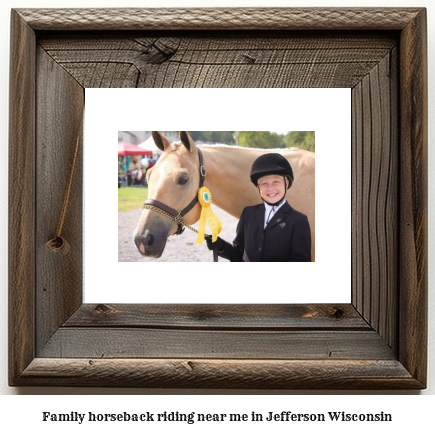 family horseback riding near me in Jefferson, Wisconsin